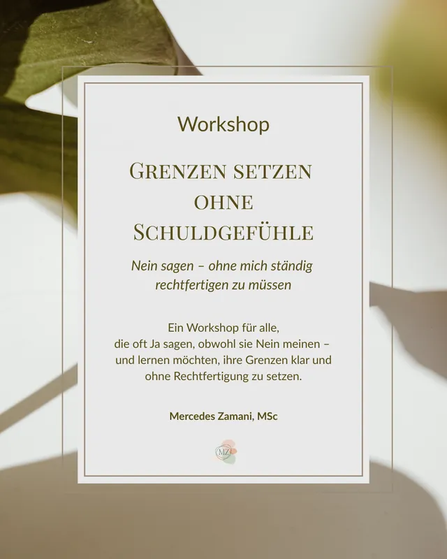 Grenzen setzen ohne Schuldgefühle