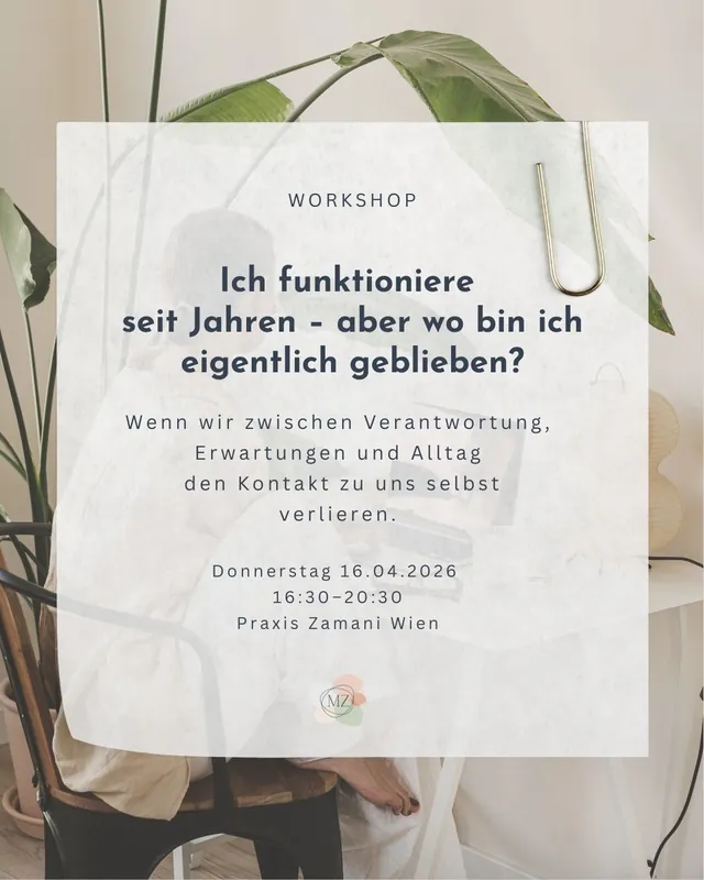 Ich funktioniere seit Jahren – aber wo bin ich eigentlich geblieben?