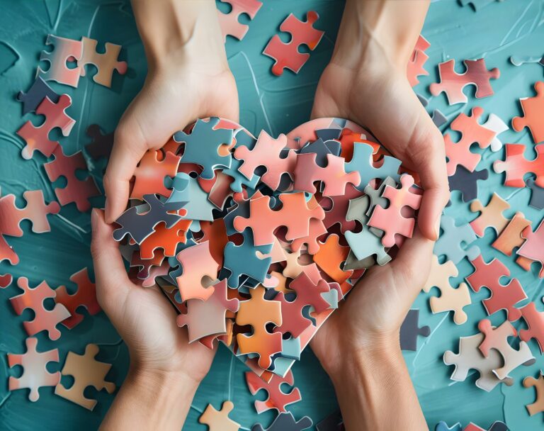 top-view-hands-touching-puzzle-heart-pieces